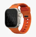 Uniq Stride Fkm Rubber Apple Watch Strap 49/45/44/42mm - Volt Orange