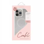 Uniq Coehl Lumino Magnetic Charging case for iPhone 16 Pro Max - silver - الصورة 3