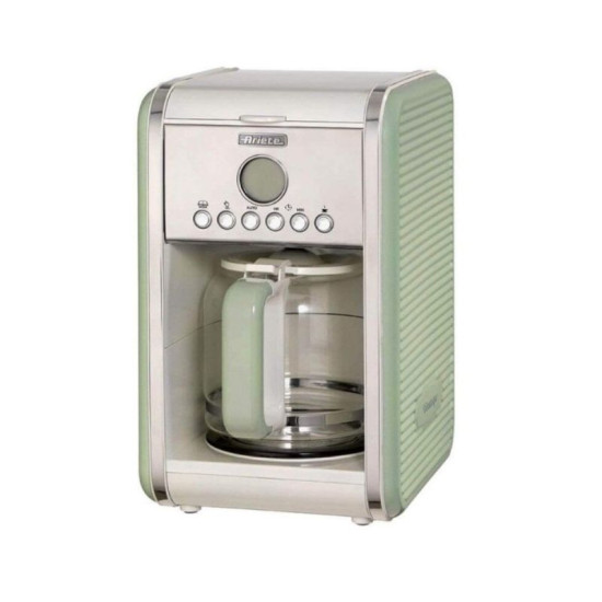 ARIETE DRIP COFFE MACHINE 4 - 12CUPS GREEN