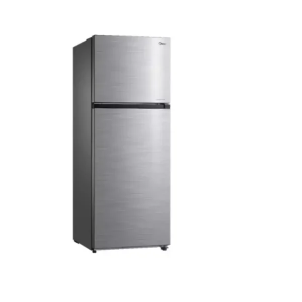 Midea Refrigerator Gross 385L Net 266L Double Door Silver