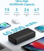Anker 347 Power Bank (PowerCore 40K) 30W PD -Black - Image 4