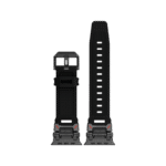 SkinArma Titon Watch Strap for Apple Watch 49/45/44mm - Black - Image 3