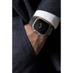 ⁦Uniq Strova Stainless Steel Band for Apple Watch 49/46/45/44mm - Midnight Black⁩ - الصورة ⁦5⁩