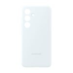 ⁦Samsung Galaxy S24 Silicone Case – White⁩ - الصورة ⁦4⁩
