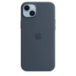Apple iPhone 14 Plus Silicone Case with MagSafe – Storm Blue