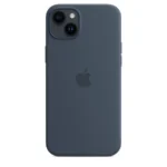 Apple iPhone 14 Plus Silicone Case with MagSafe – Storm Blue - Image 3