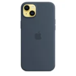 Apple iPhone 14 Plus Silicone Case with MagSafe – Storm Blue - Image 4