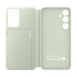Samsung Galaxy S24 Smart View Wallet Case – Light Green - Image 2