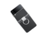 Samsung Clear Cover With Ring For Samsung Galaxy Z Flip 4, Transparent - الصورة 3