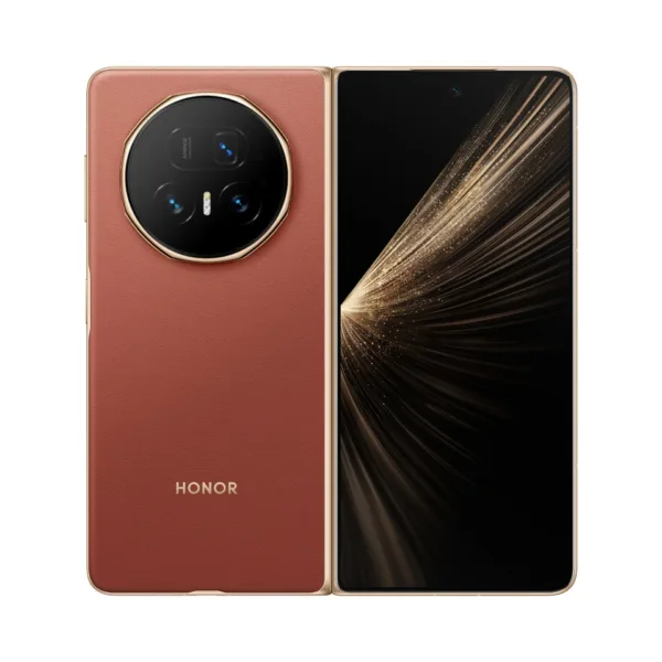 Honor Magic V5 5G Phone, 7.95", 512GB, 16GB RAM -Reddish Brown