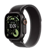 Apple Watch Ultra 3 GPS + Cellular 49mm Black Titanium Case with Black/Charcoal Trail Loop - M/L