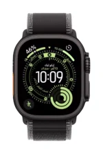 Apple Watch Ultra 3 GPS + Cellular 49mm Black Titanium Case with Black/Charcoal Trail Loop - M/L - Image 2