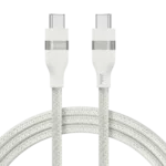 Anker USB-C to USB-C Cable 240W (Upcycled-Braided) (1.8m/6ft) -White