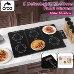 Orca Food Warming Plate 600 Watts 3 Connecting Plate - OR-PR5 - Image 2