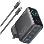 Anker Charger 140W 3C-1A With Display - Dark Gray