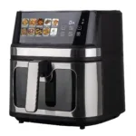 Orca Airfryer 8Liter 1700W Digital TFT - Black/Silver - Image 5